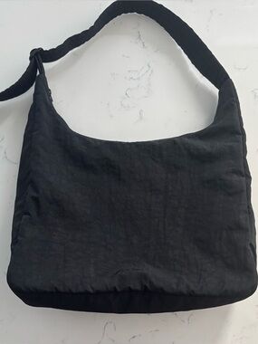 Black nylon Baggu shoulder bag